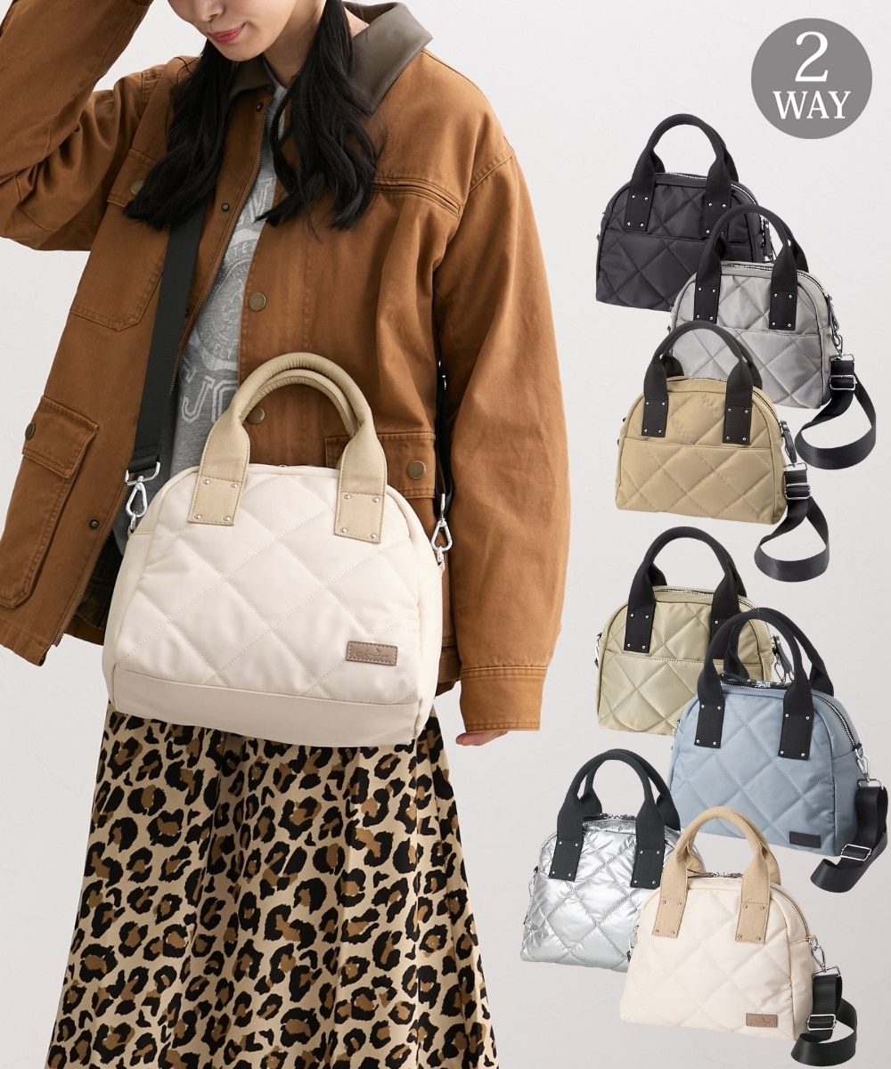 LIZDAYS（リズデイズ）キルティングデザイン2WAYショルダーバッグ 通販