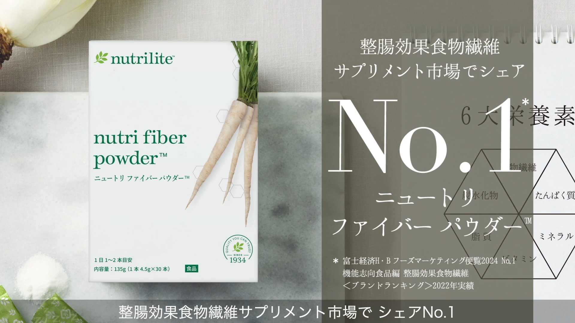 ニュートリ ファイバー パウダー - 食物繊維サプリメント(無味・無臭の