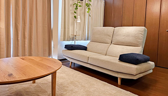 Vision CL オットマン」 製品詳細ページ | 国産ソファブランド NOYES