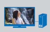 SHARP製40V型フルハイビジョン液晶テレビ AQUOS LC-40H11