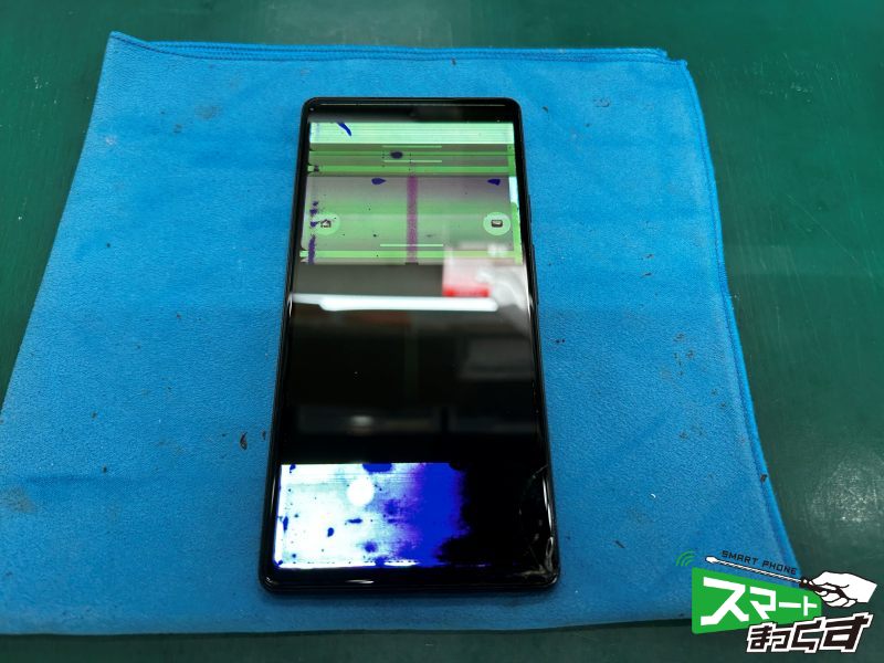 Google Pixel 6a 落とした後、画面表示がおかしくなった【大阪梅田店