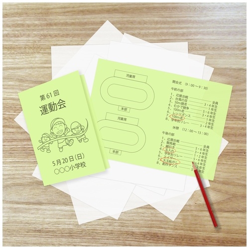 スマートオフィス】マルチカラー紙CW-620C A4 うぐいす500枚 大王製紙