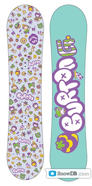 Snowboard Burton Chicklet 2007/2008 :: Snowboard and ski catalog