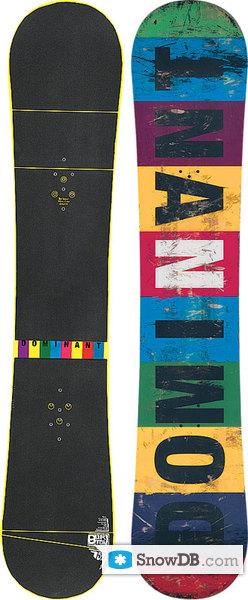 Snowboard Burton Dominant 2008/2009 :: Snowboard and ski catalog