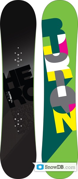 Snowboard Burton Hero Smalls 2010/2011 :: Snowboard and ski