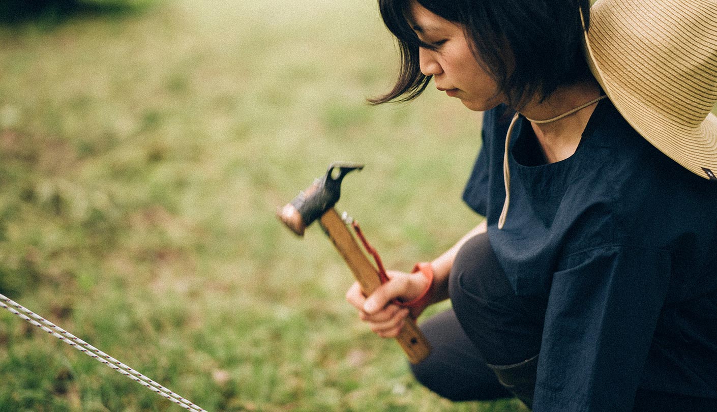 ソリッドステーク＆ペグハンマー | スノーピーク品質が生み出される