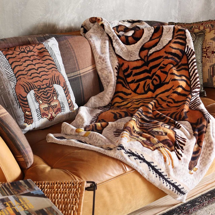 FLANNEL FLEECE BLANKET / フランネル フリースブランケット POST