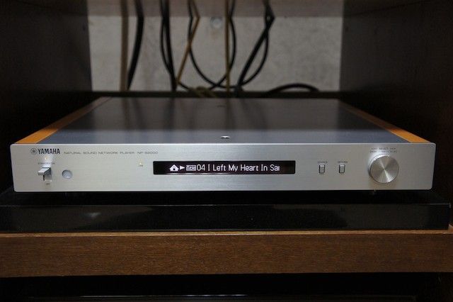 ただいまYAMAHAのネットワークプレーヤー「NP-S2000」をデモ中です