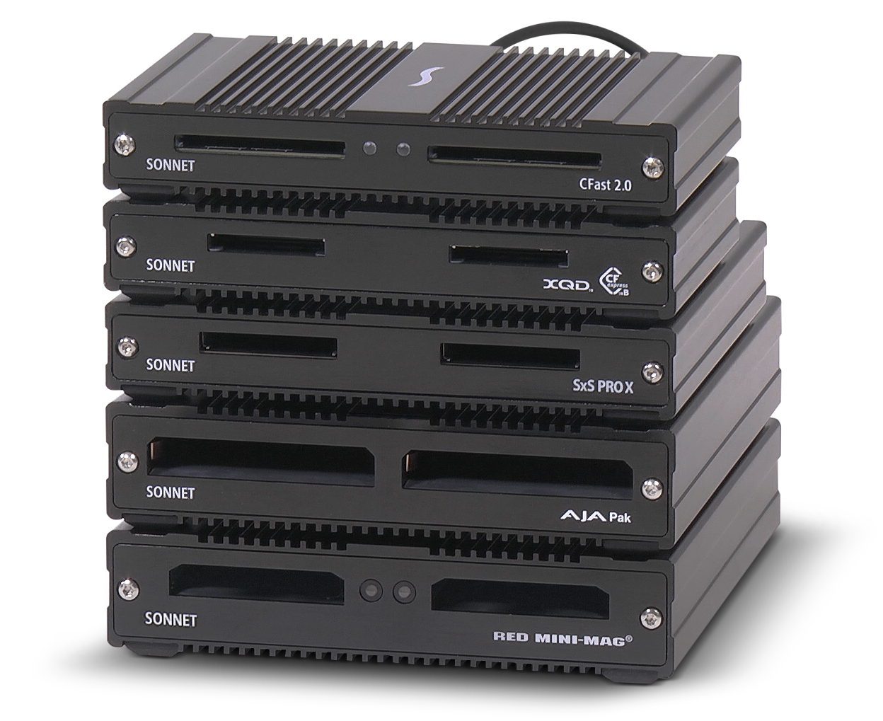 SF3 Series - RED MINI-MAG Pro Card Reader - SONNETTECH