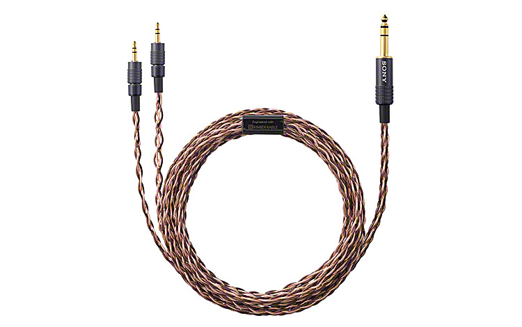 リケーブル しま線か？ソニーイヤホン・ヘッドホン ケーブル交換で高