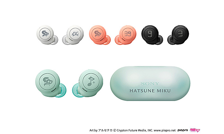 初音ミクデザインのイヤホンとスピーカー ソニーストアにて受注を開始!
