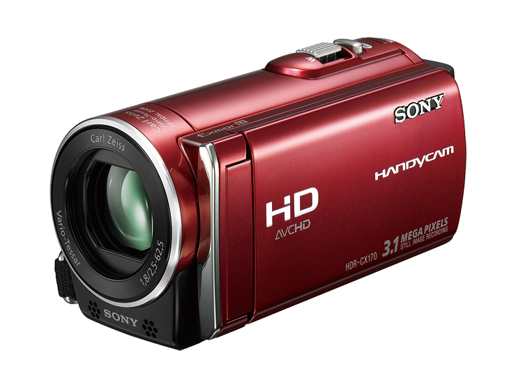 HDR-CX170 商品の写真 | デジタルビデオカメラ Handycam ハンディカム