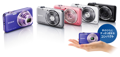 DSC-WX7 特長 : 有効1620万画素の高感度CMOSセンサー | デジタルスチル