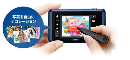 DSC-TX10 特長 : 撮ったあとの楽しみ | デジタルスチルカメラ Cyber