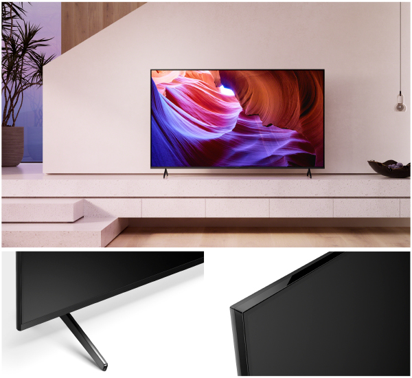 X85Kシリーズ 特長 : デザイン・安全設計 | テレビ ブラビア | ソニー