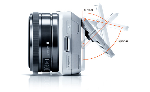 NEX-3D 特長 : かつてない操作感 | デジタル一眼カメラα（アルファ