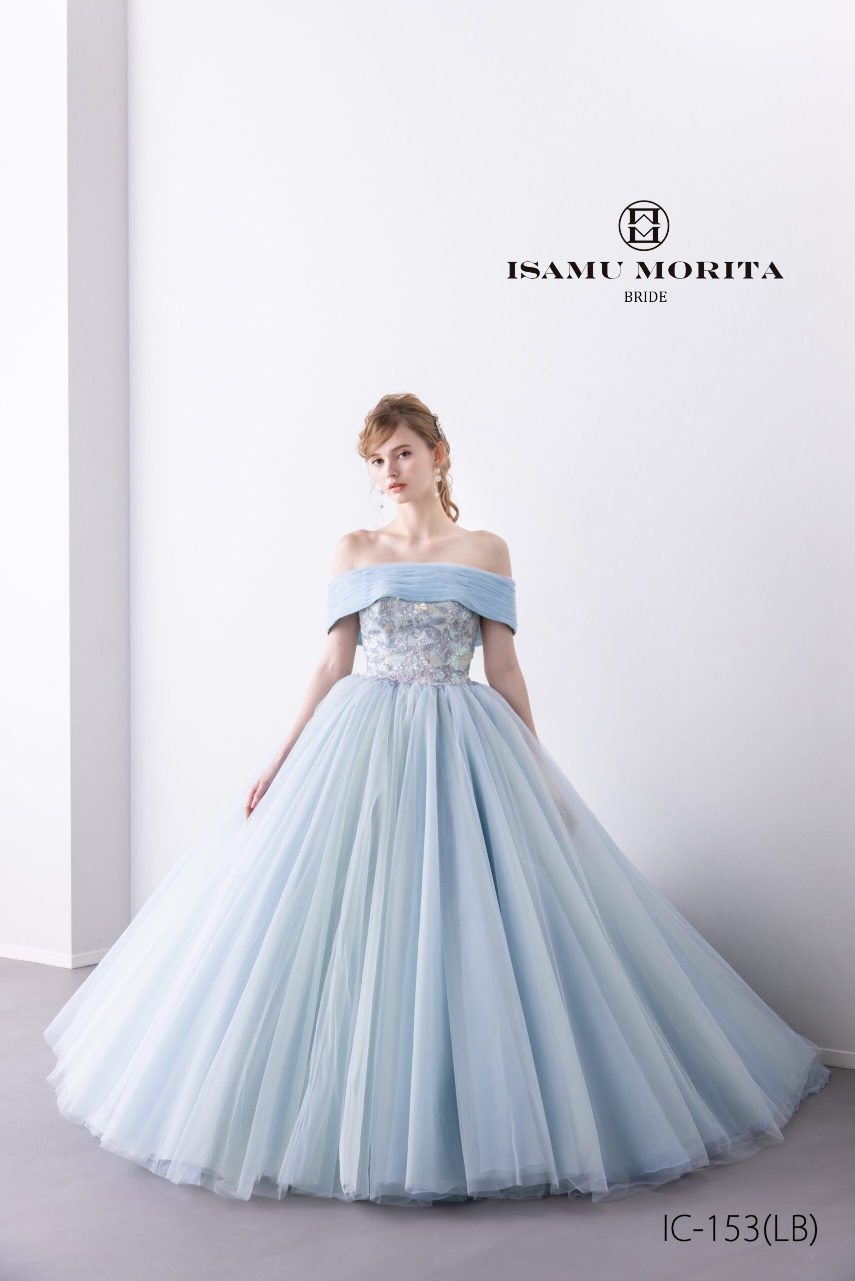 ISAMUMORITA】新作水色カラードレス入荷♡ | お知らせ＆ブログ