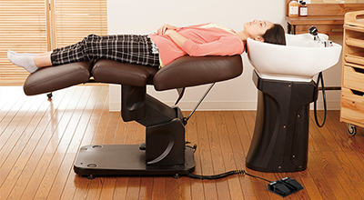 電動シャンプーユニットBURLY (バーリー・JWWA認証サーモ水栓付き