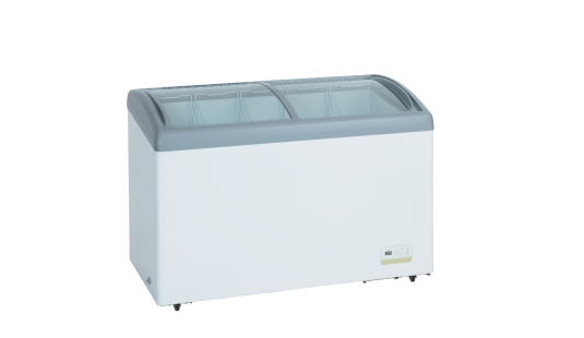 サンデン 業務用 冷凍ストッカー ショーケース ガラス蓋 2F-G057XE