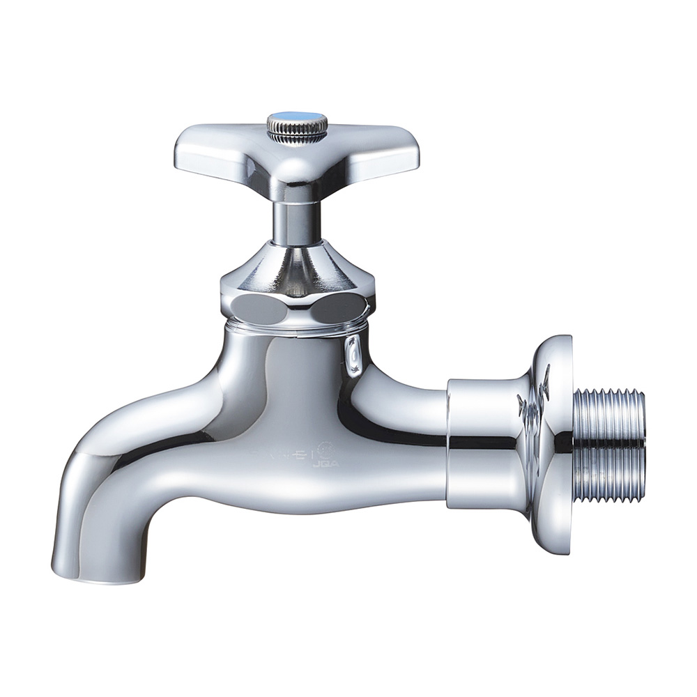 送り座横水栓（固定コマ仕様）［共用形］ | 商品のご案内 | SANEI