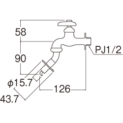 洗濯機用水栓 | 商品のご案内 | SANEI｜デザイン性に優れた水まわり