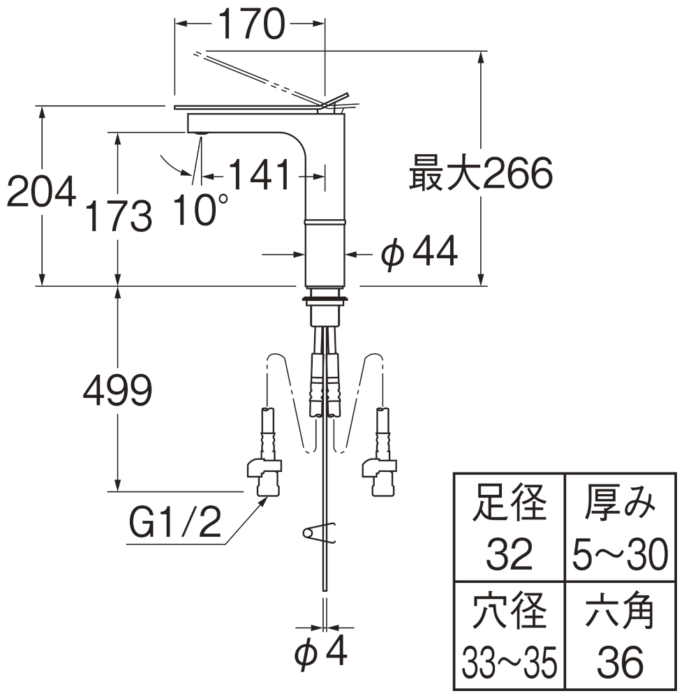 シングルワンホール洗面混合栓 | 商品のご案内 | SANEI｜デザイン性に