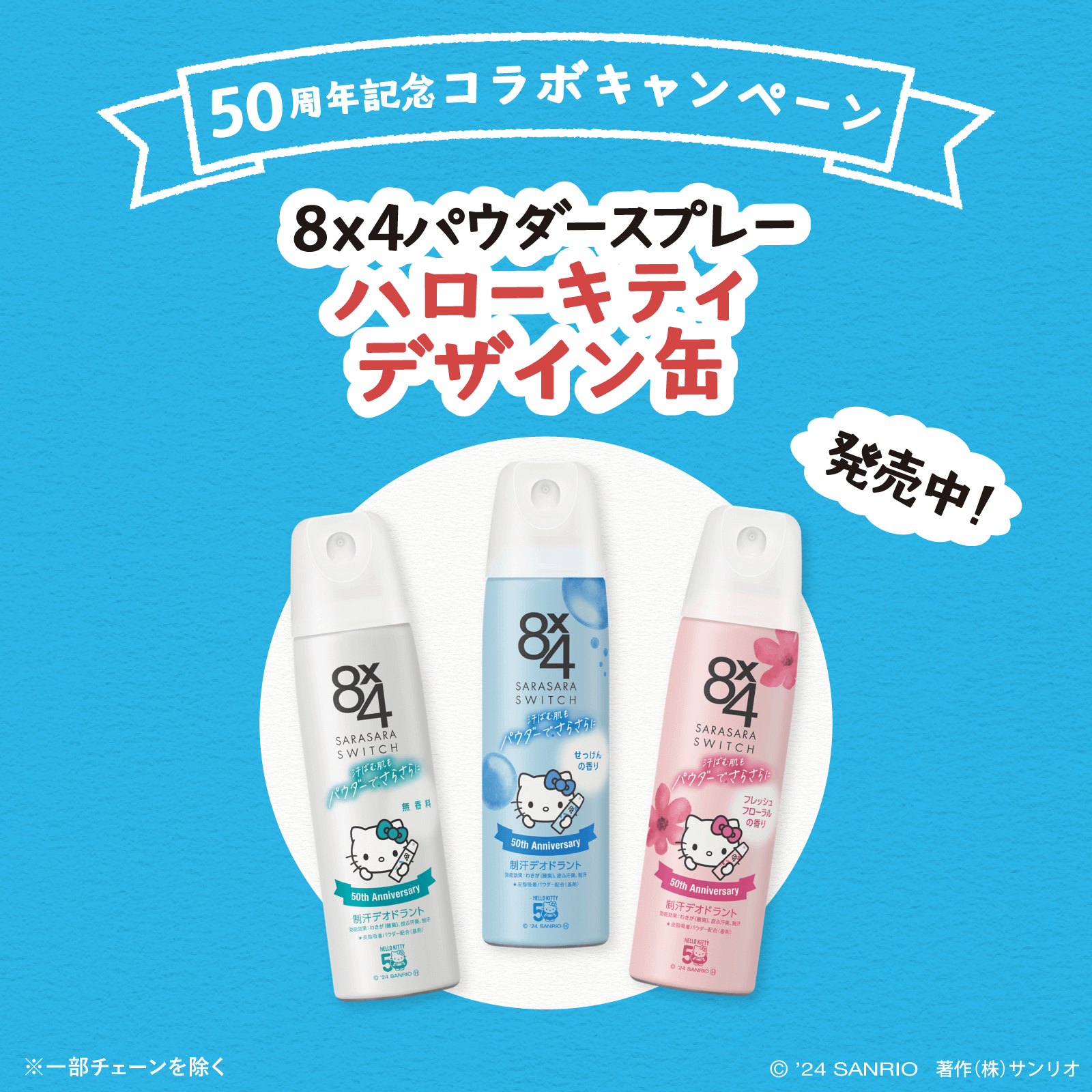 8x4とハローキティ50周年記念コラボキャンペーン第2弾！キティデザイン
