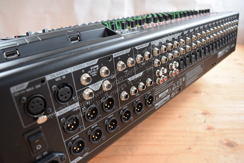 中古 YAMAHA MGP24X デジタル/アナログ 24ch ミキサー｜山陽電子商会