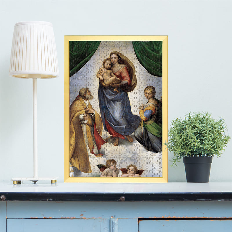 システィーナの聖母（ラファエロ・サンティ）のジグソーパズル