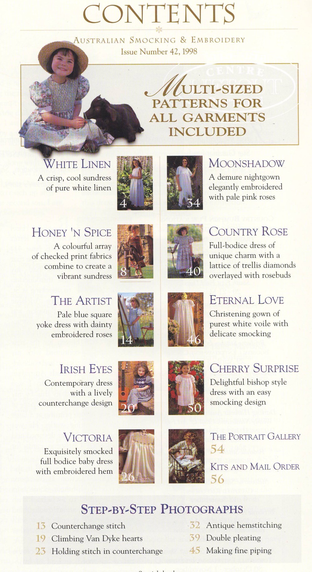 Australian Smocking and Embroidery Magazines