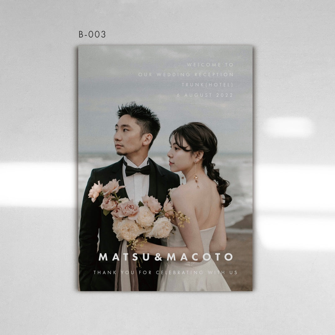 Photo Panel Welcome board | フォトパネルウェルカムボード