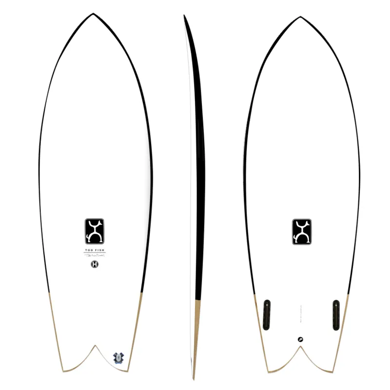 Firewire Helium Too Fish Surfboard - Futures
