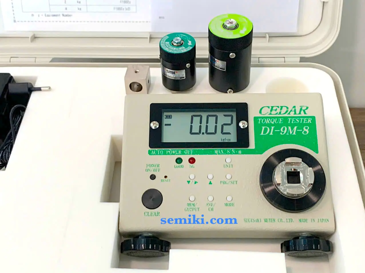 CEDAR DI-9M-8 Screwdriver Torque Tester (0.020-8 N・m) » SEMIKI.COM