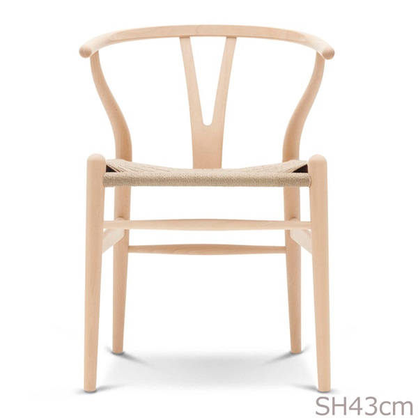 Yチェア CH24 SH43cm / ビーチ材 ソープ仕上げ 日本サイズCarl Hansen