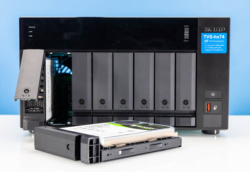 QNAP TVS-h874 Review A Snappy ZFS NAS with 2.5GbE