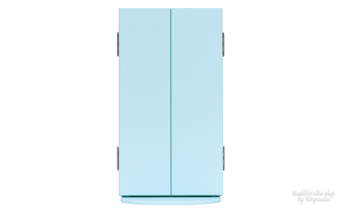 コンパクト仏壇 新ブック型 ライトブルー | 創価学会仏壇＆仏具専門店
