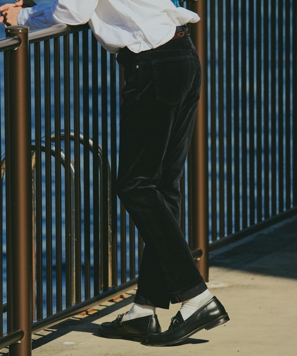 SHIPS: KAKEGAWA コーデュロイ 5ポケット スリム パンツ｜ SHIPS 公式