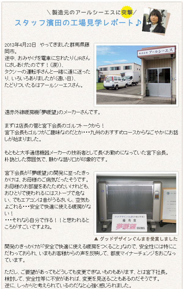 遠赤外線パネルヒーター 夢暖望400型H【アールシーエス】 夢暖房 電気