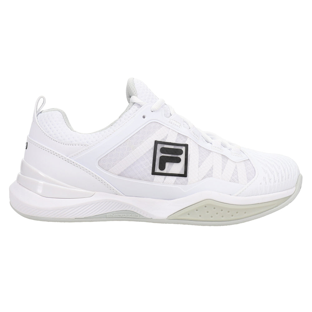 Shop White Mens Fila Speedserve Energized Tennis Shoes – Shoebacca