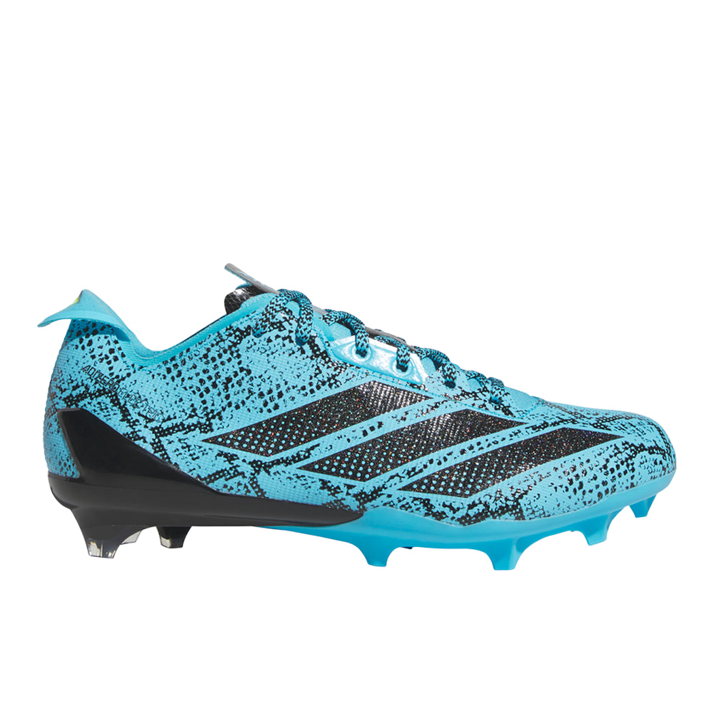 Shop Blue Mens Adizero Electric II Exotic Speed Football Cleats