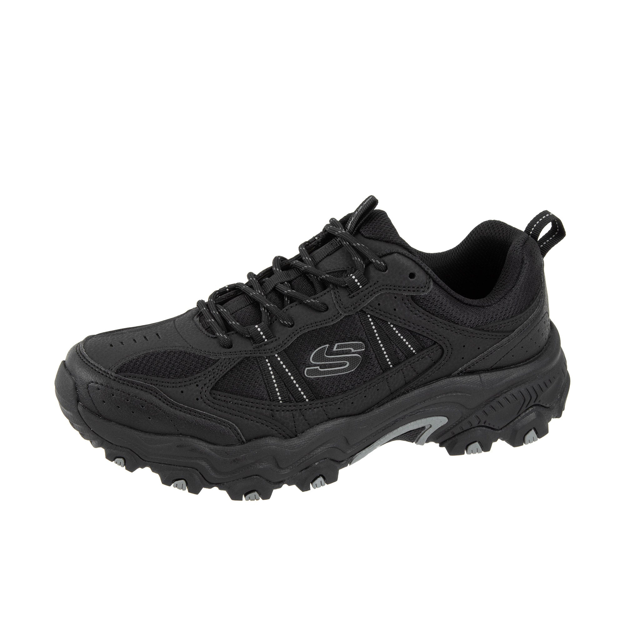 Skechers Stamina At - Upper Stitch Black/Black – Shoeteria