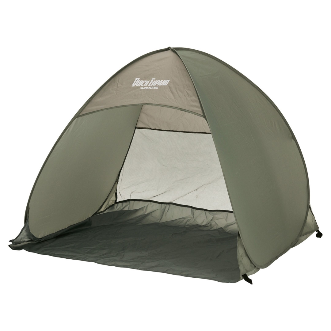 クイックエクスパンドサンシェード オリーブ 1箱(12個): アウトドア