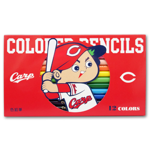 色鉛筆12色（カープバージョン） | 商品詳細 - 広島東洋カープ
