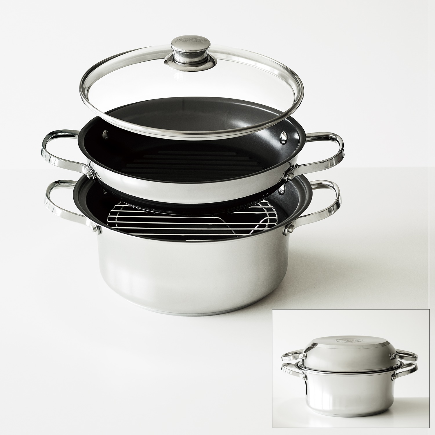 マイヤー オールインワン 無加水鍋セット- ショップチャンネル