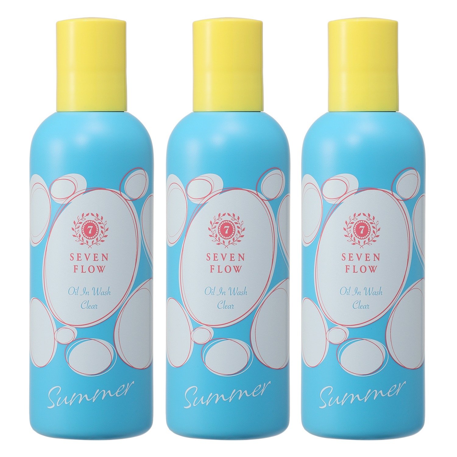 セブン フロー 潤いのあるお肌へ 豊かな泡で爽やかに洗う オイルイン