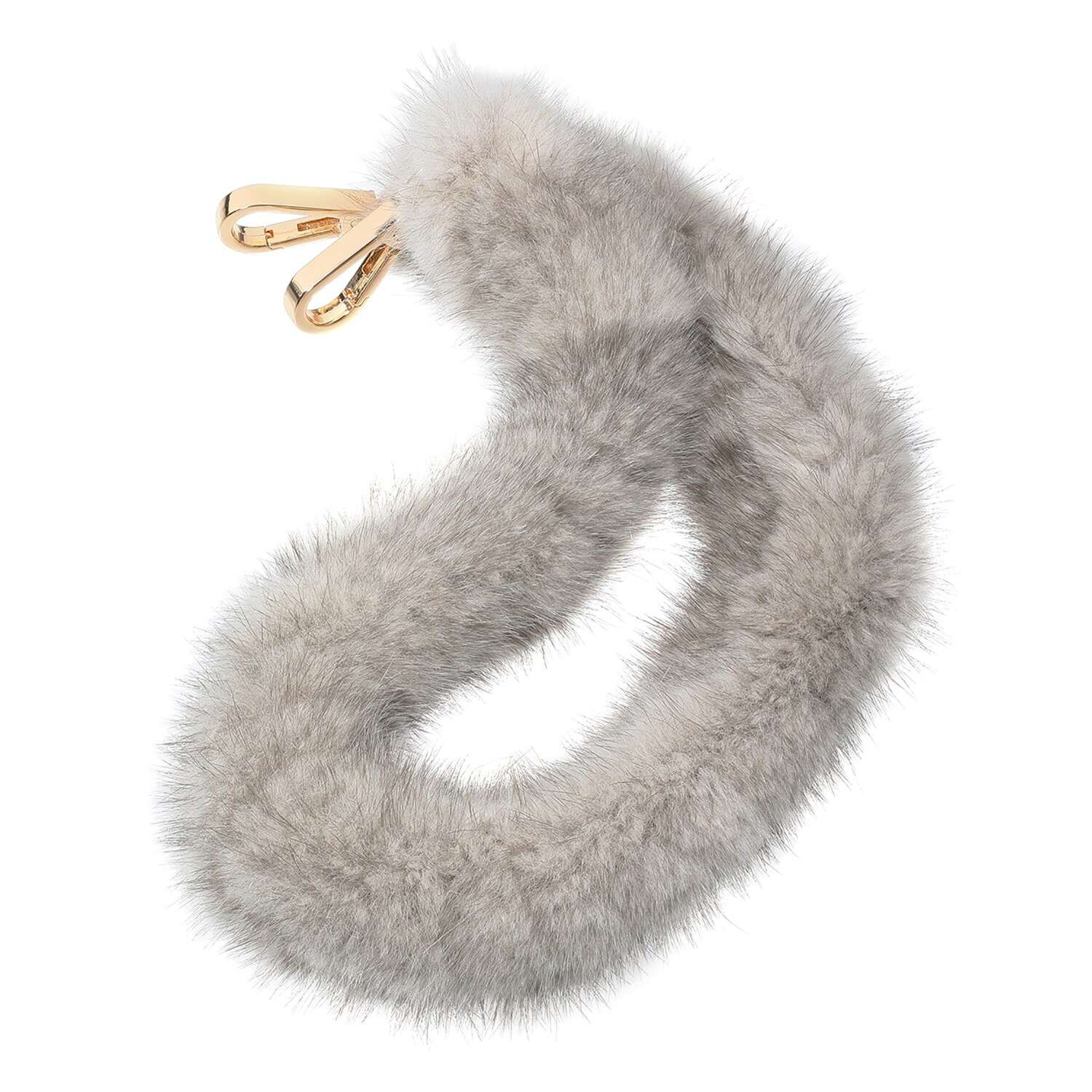 メルレット ミンクファー 編み込み マルチストラップ- ショップチャンネル