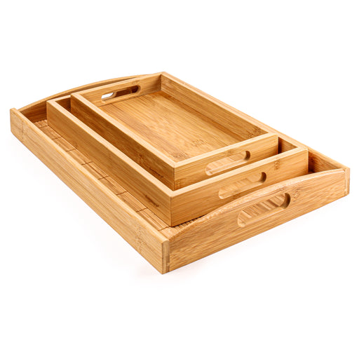 BergHOFF Bamboo 3Pc Serving Tray Set