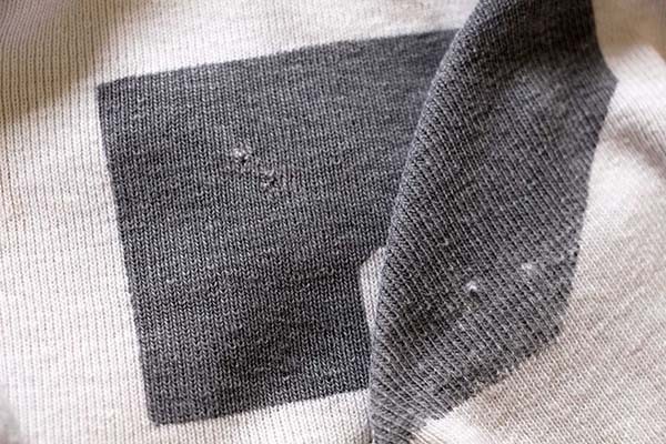 50s 75 ナンバリング 両面 染み込みプリント コットン フットボールT