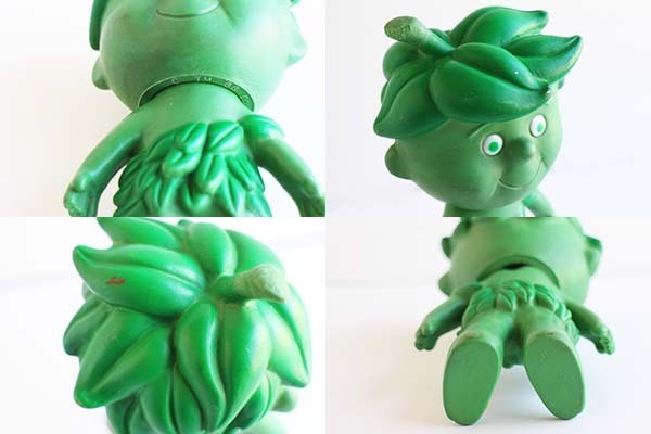 70s グリーンジャイアント リトルスプラウト ソフビ ドール