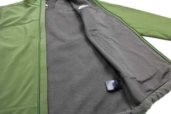 THE NORTH FACEノースフェイス ストレッチ ソフトシェルジャケット 緑